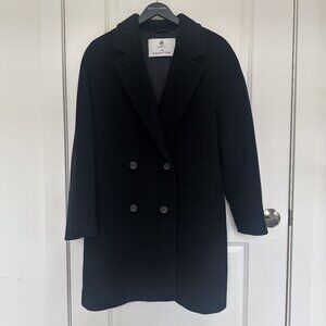 Aritzia The Slouch Coat Mid | Size: Small | Color: Black